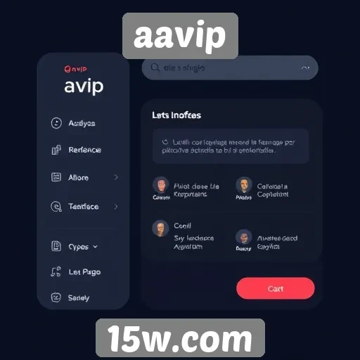 interface do aavip é otimizada para usuários